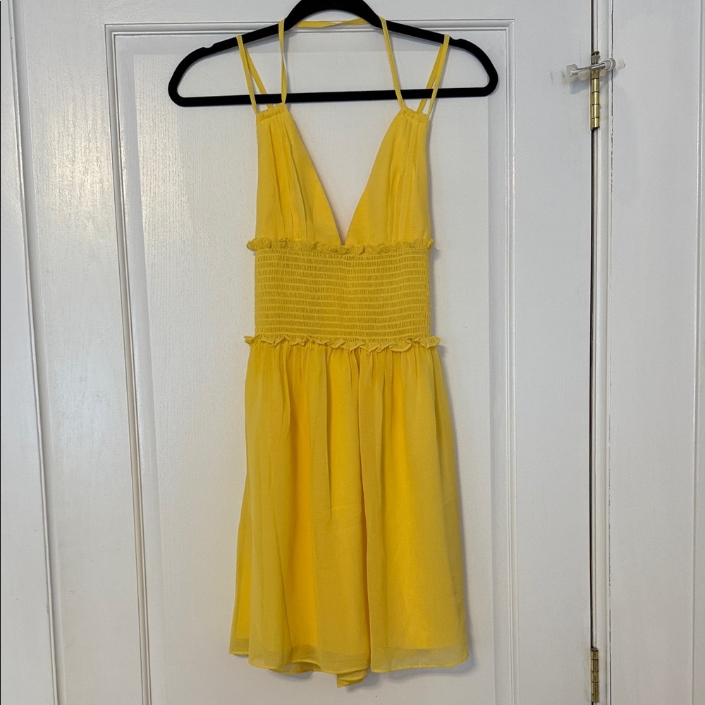 Bebe Chiffon Sundress